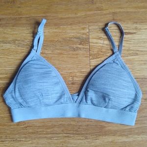 Icebreaker Gray Bra